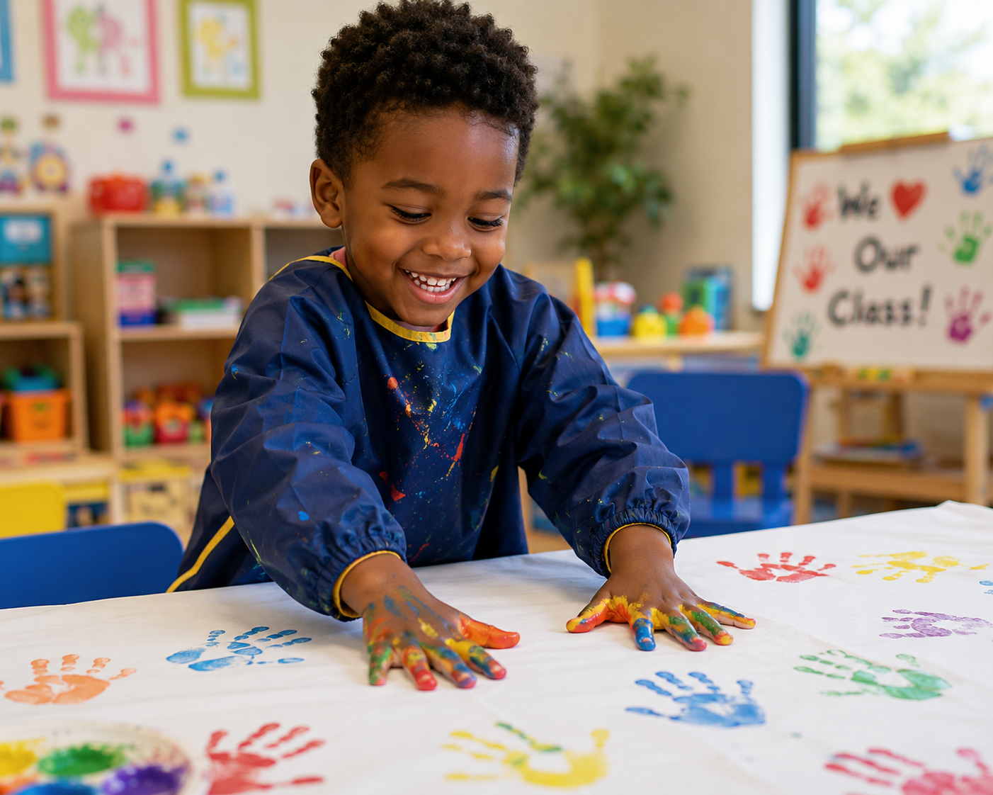 Clean childcare and education environment